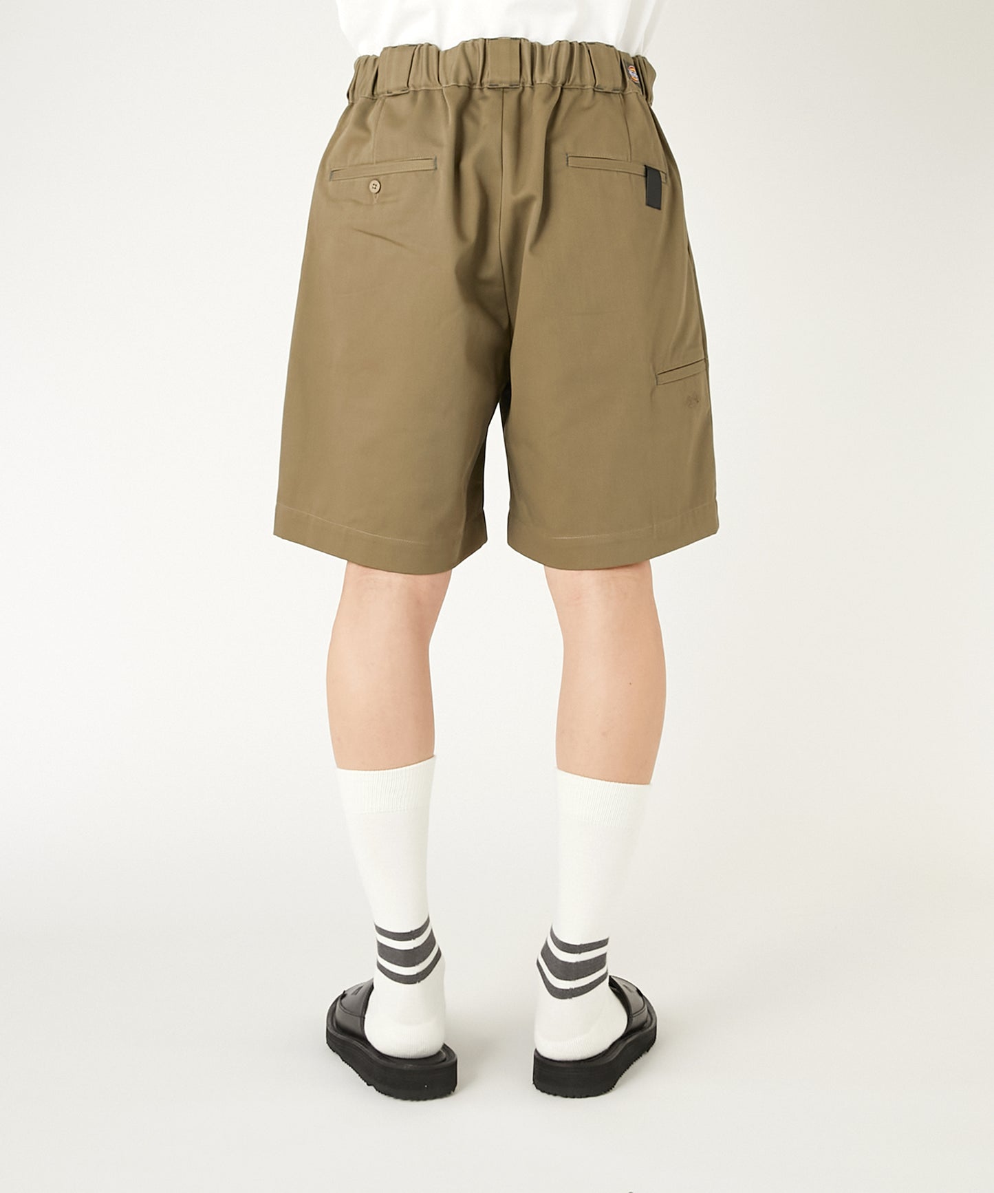 2TUCK HALF PANTS