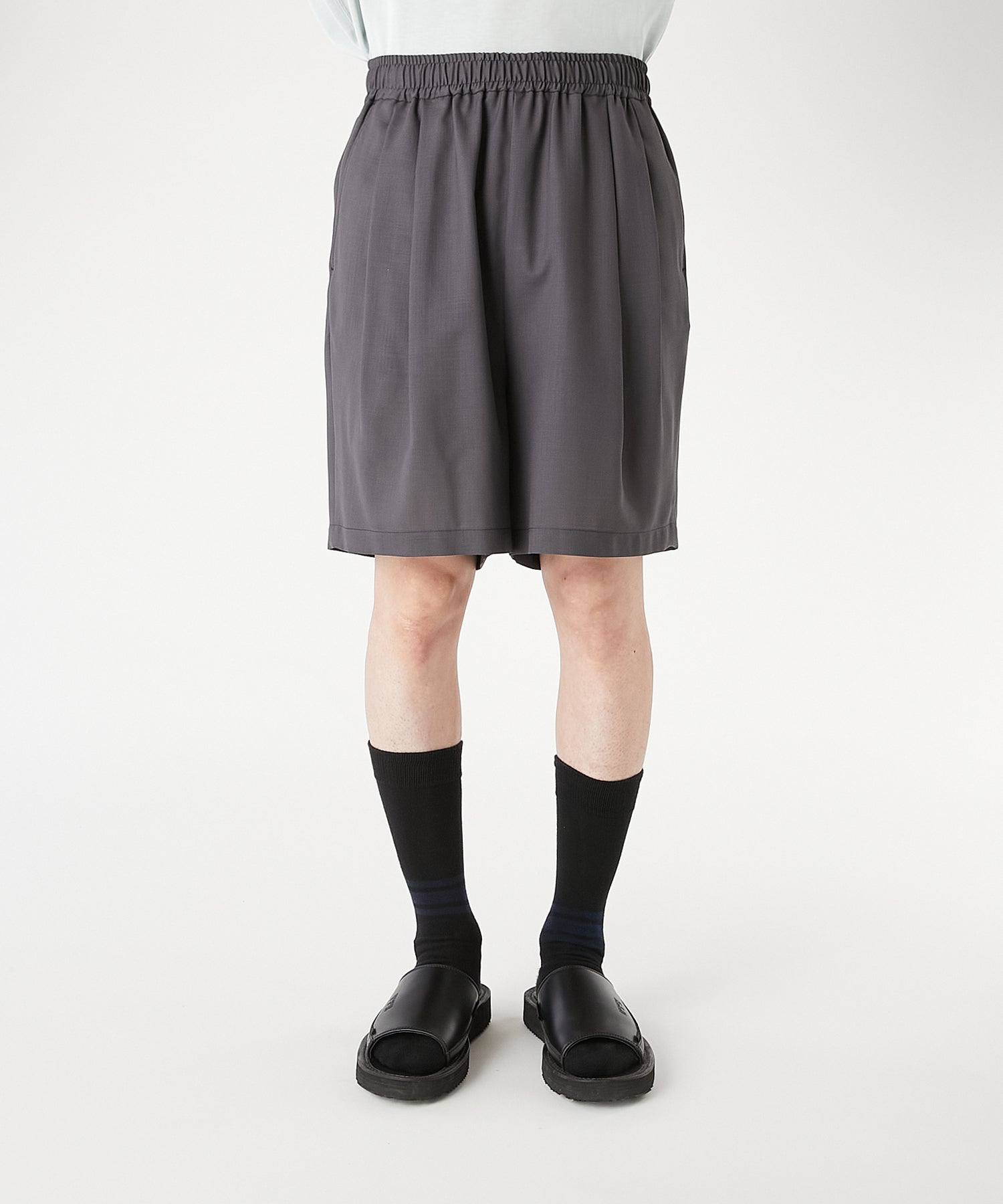 2TUCK EASY HALF PANTS