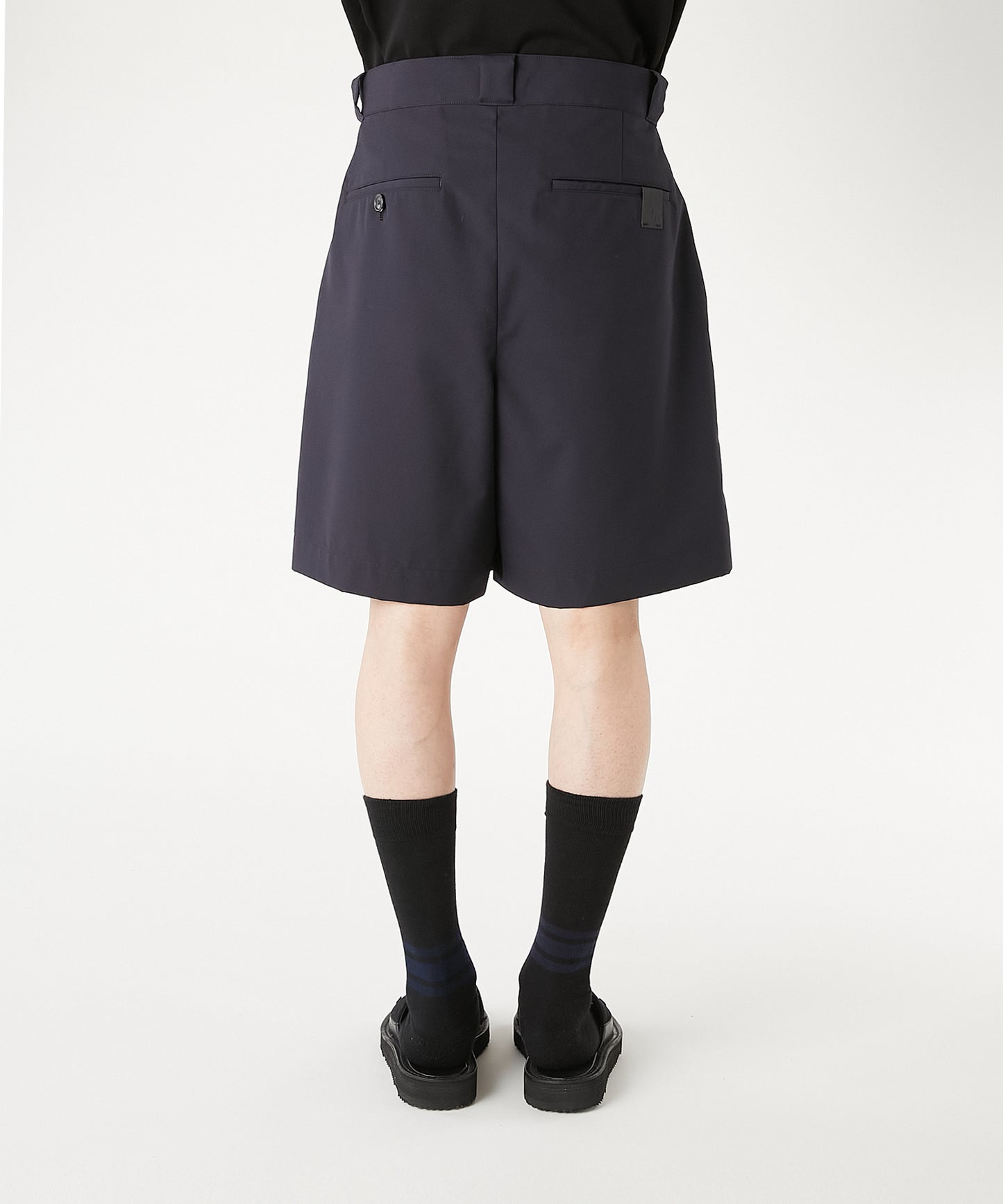 PATCH-POCKET HALF PANTS