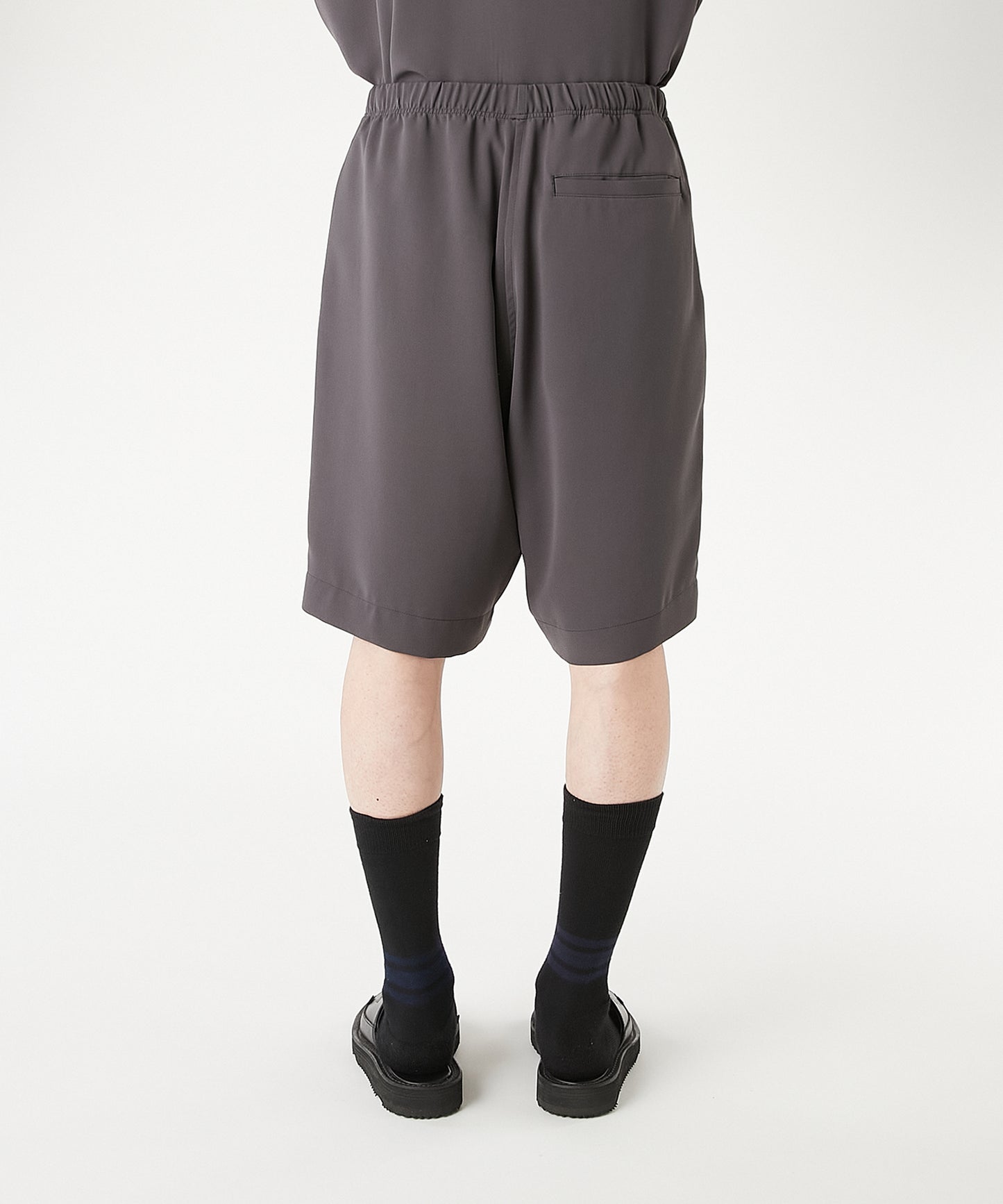 WEBBING BELT HALF PANTS