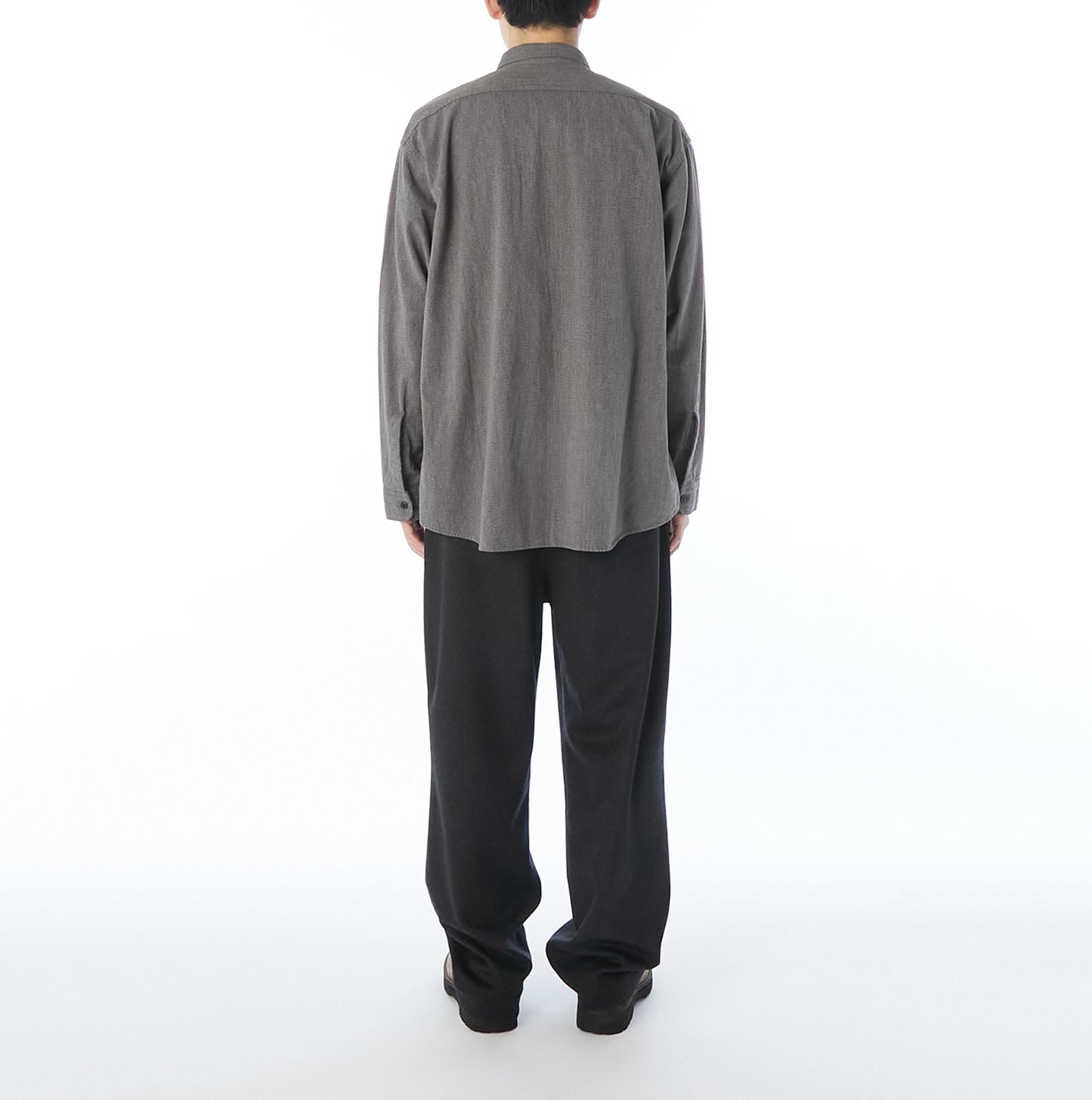 N.HOOLYWOOD COMPILE × BIG MAC / BLACK CHAMBRAY WORK SHIRT