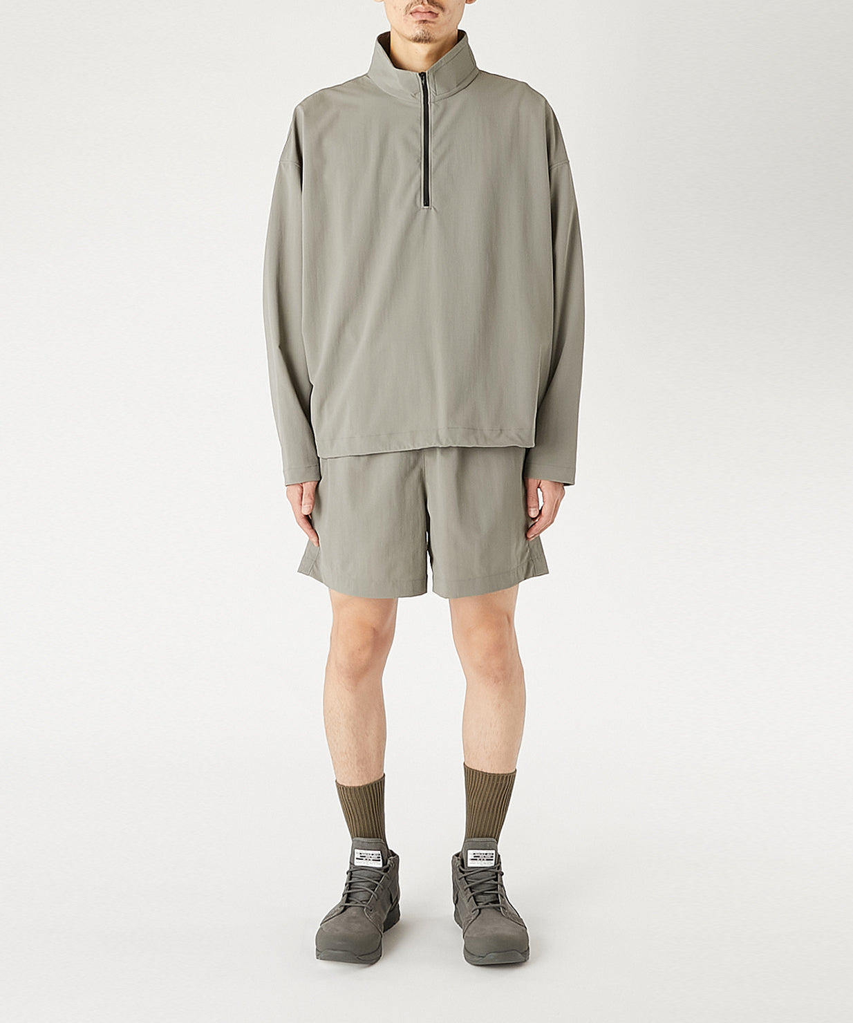 HALF ZIP PULLOVER