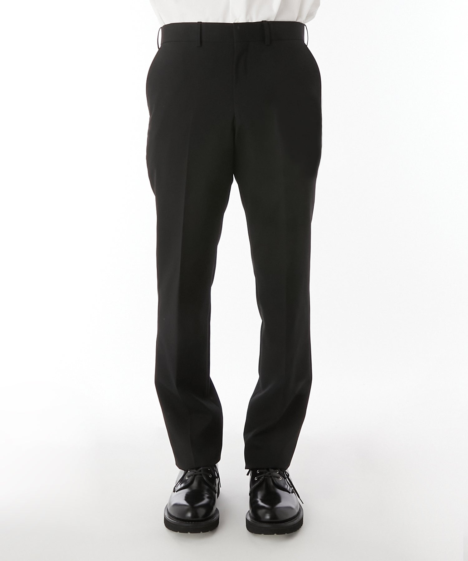 SLIM STRAIGHT SLACKS