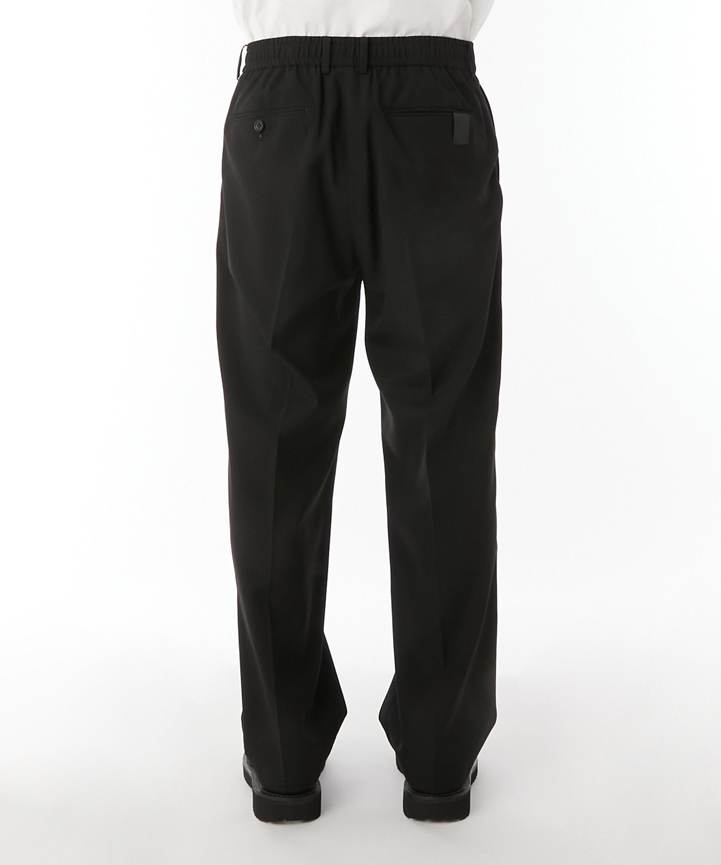 WIDE TAPERED EASY SLACKS