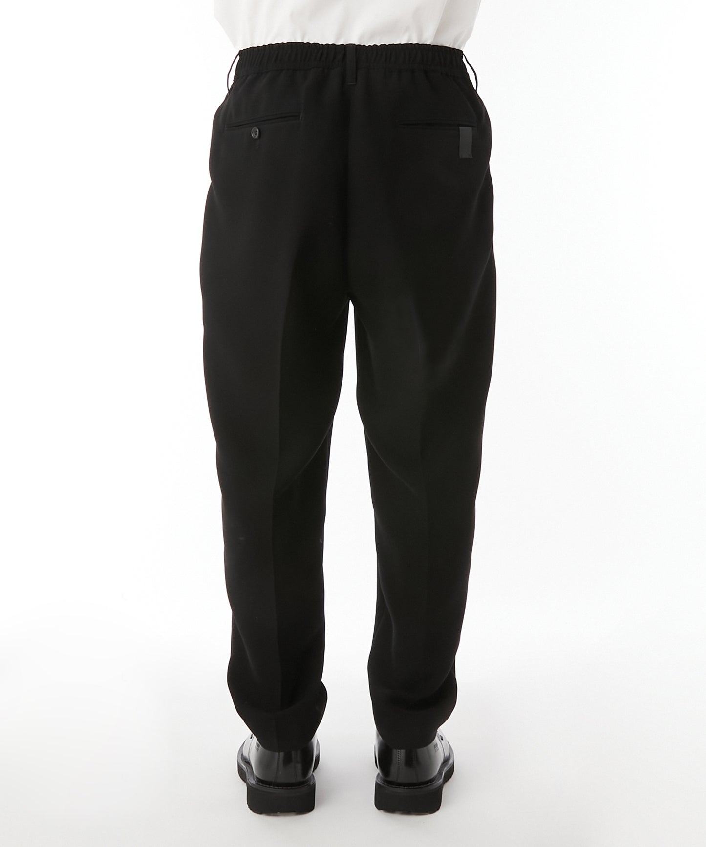 WIDE TAPERED EASY SLACKS