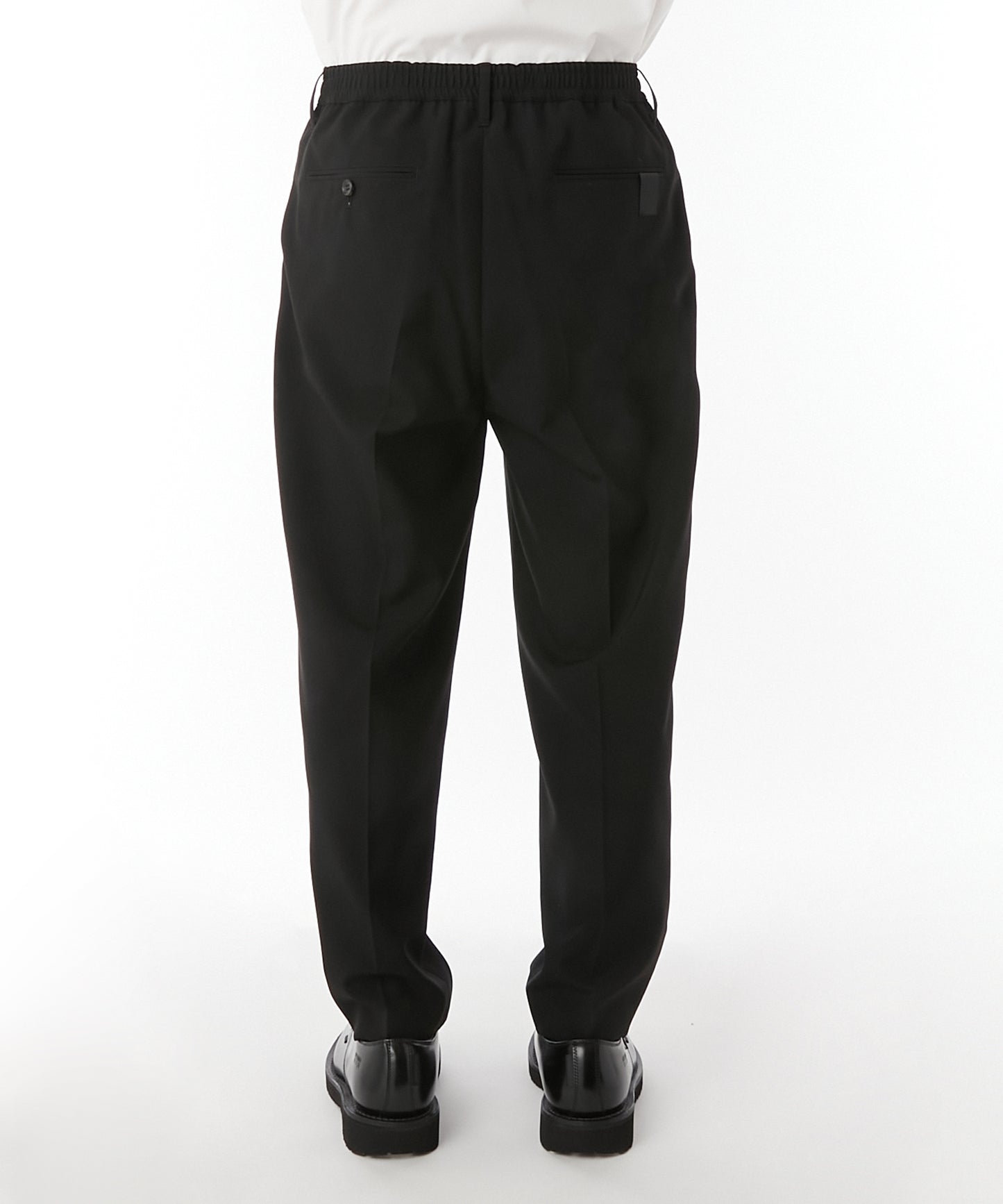 WIDE TAPERED EASY SLACKS