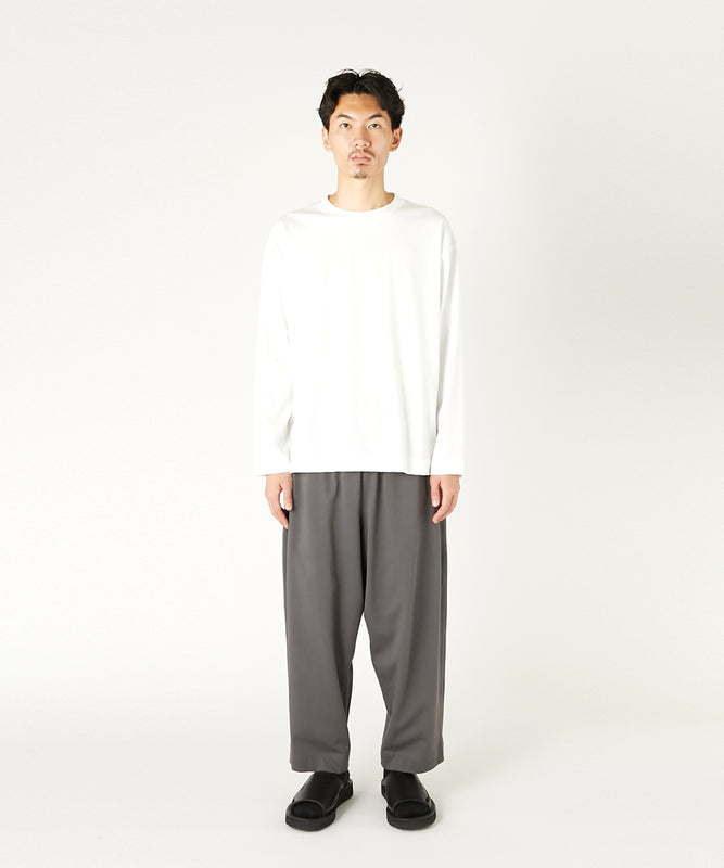 CREW NECK LONG SLEEVE T-SHIRT