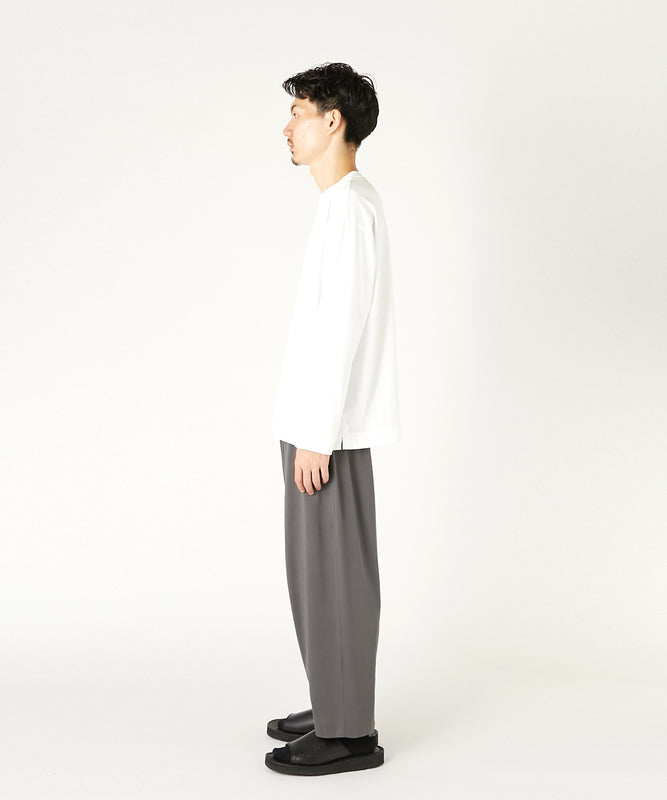 CREW NECK LONG SLEEVE T-SHIRT