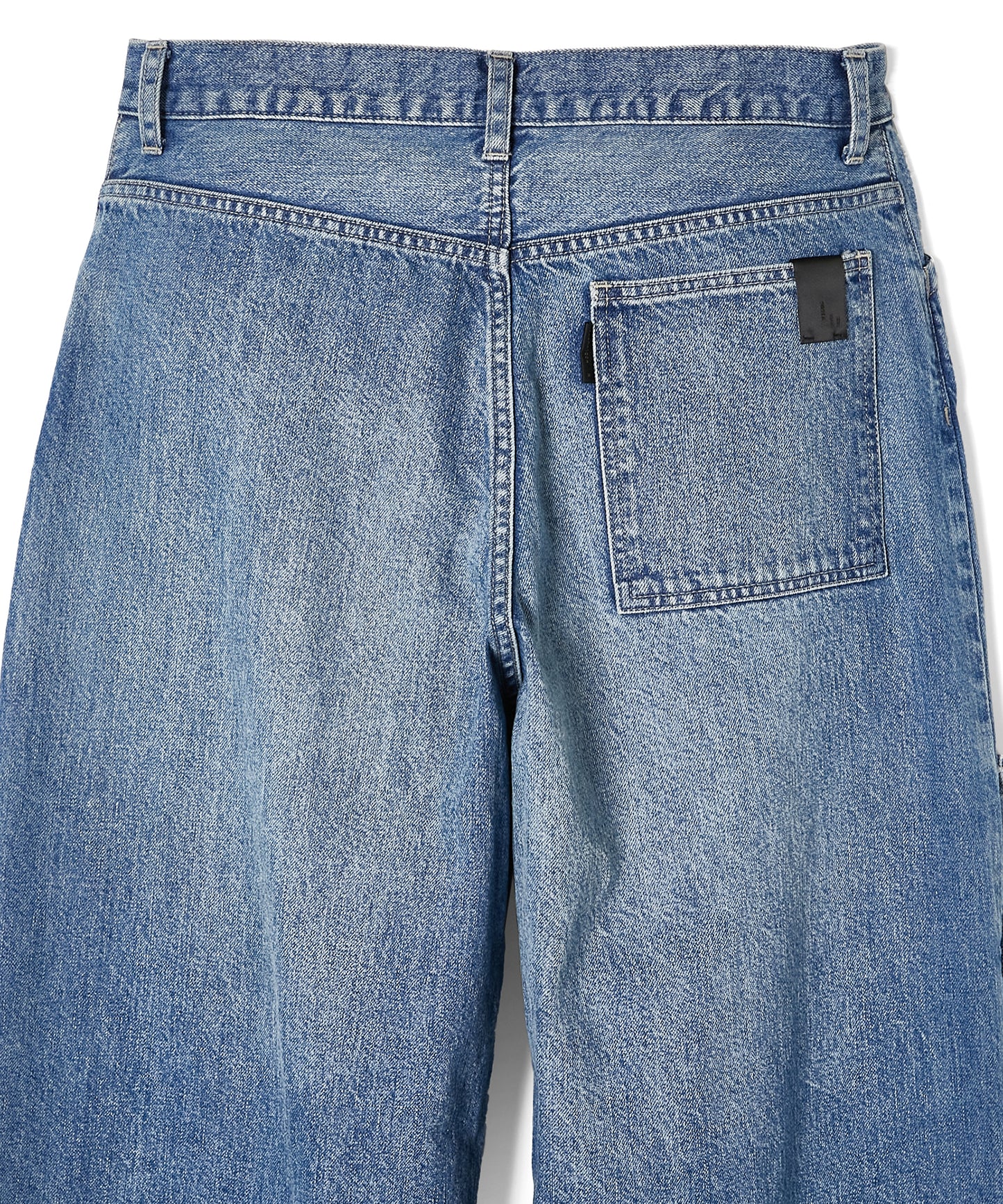 FLAP-POCKET DENIM PANTS