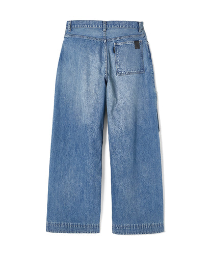 FLAP-POCKET DENIM PANTS