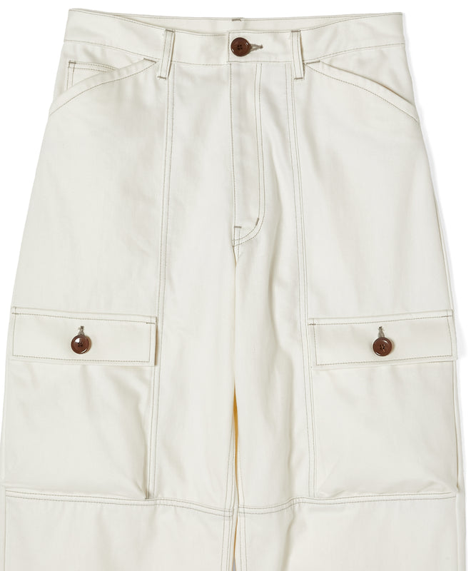 FLAP-POCKET DENIM PANTS