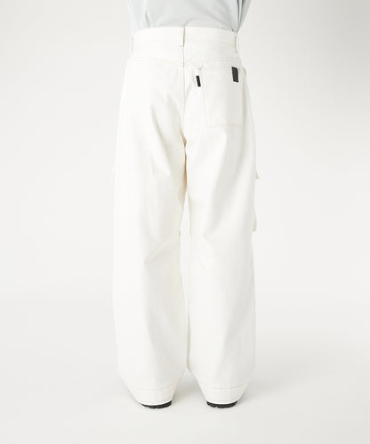 FLAP-POCKET DENIM PANTS