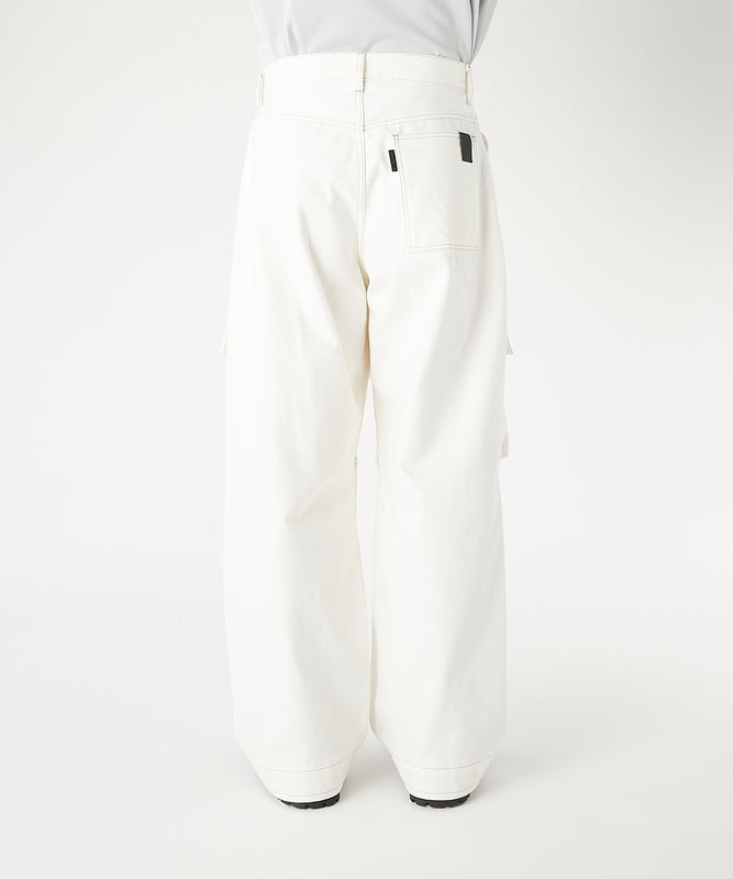 FLAP-POCKET DENIM PANTS