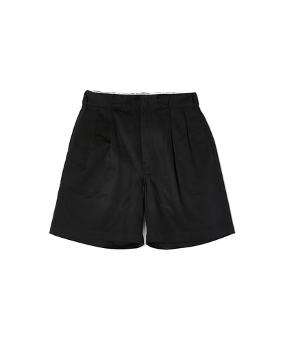 2TUCK HALF PANTS