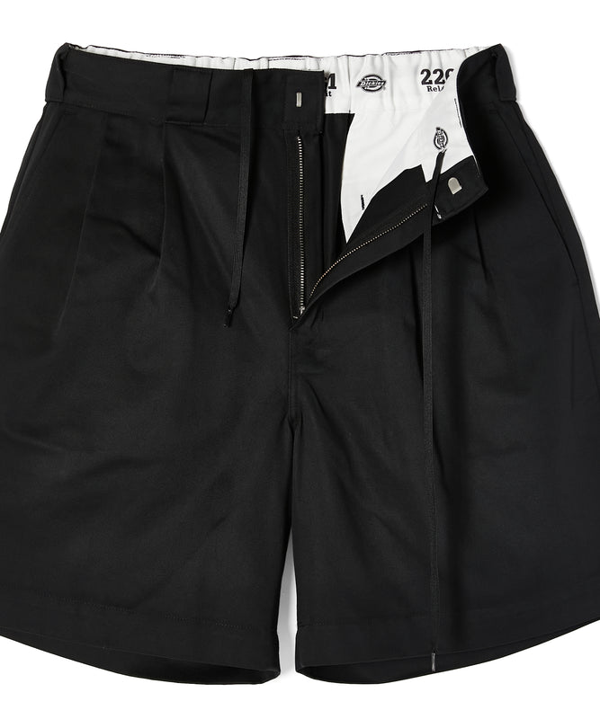 2TUCK HALF PANTS