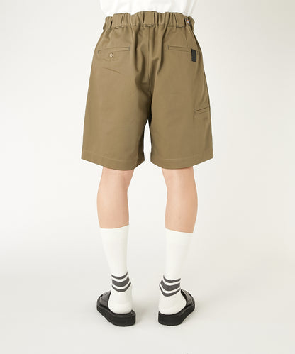 2TUCK HALF PANTS