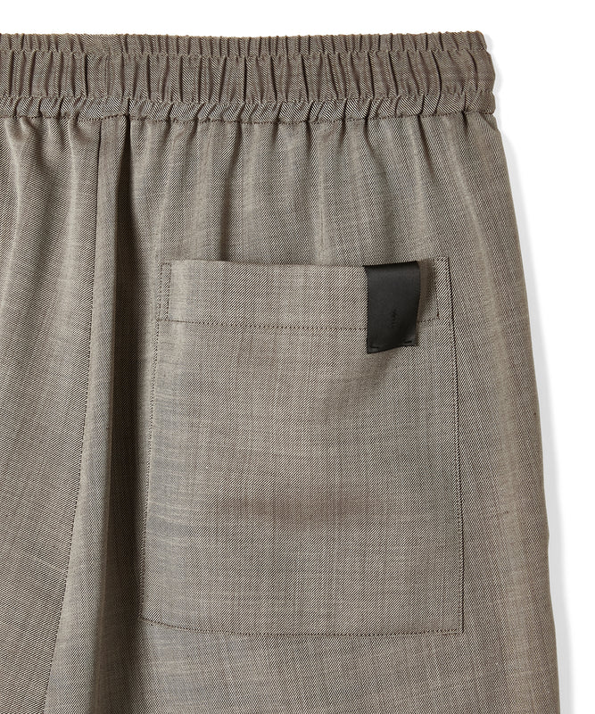 2TUCK EASY HALF PANTS