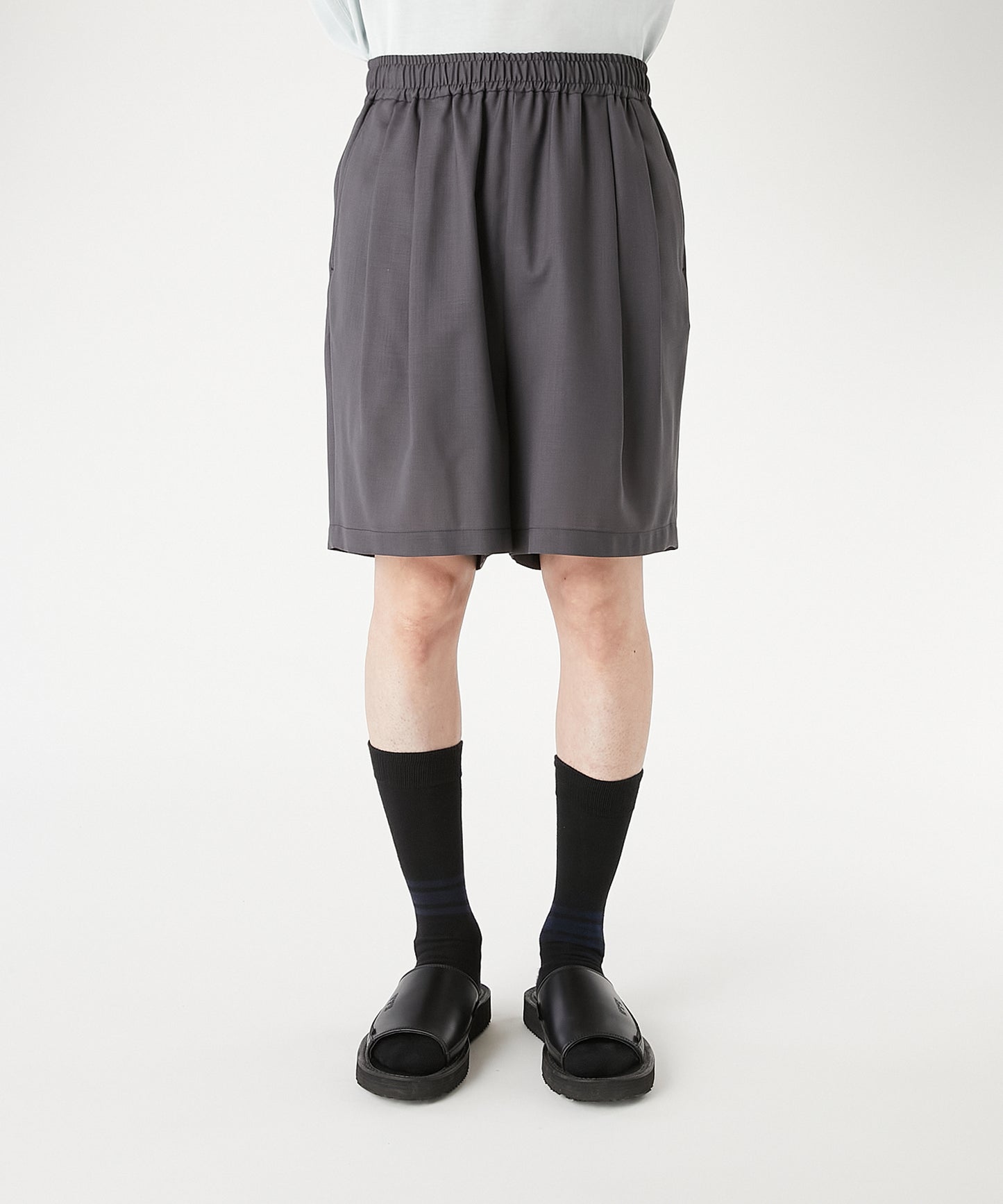 2TUCK EASY HALF PANTS