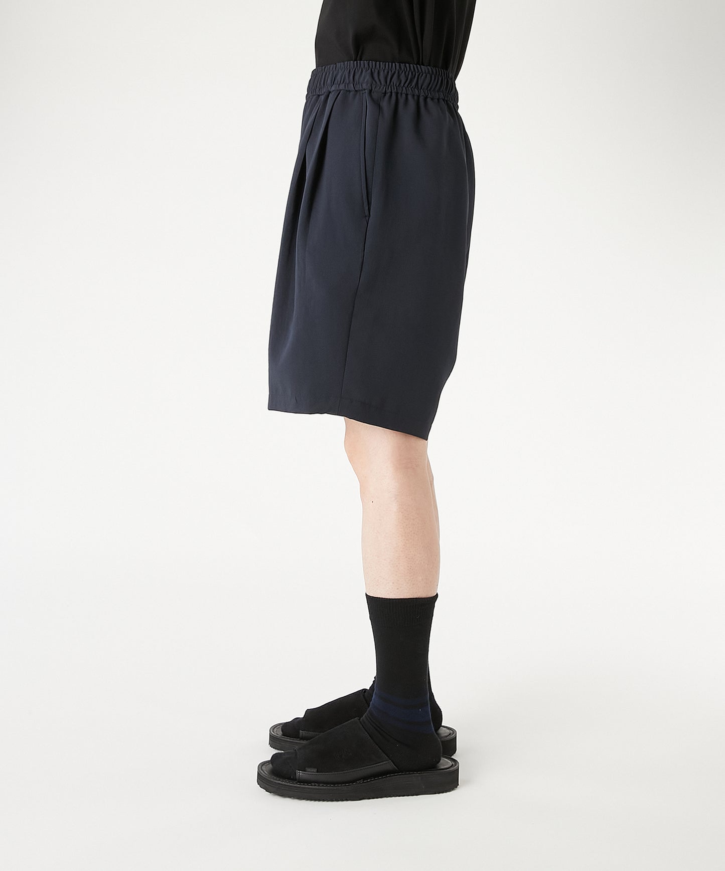 2TUCK EASY HALF PANTS