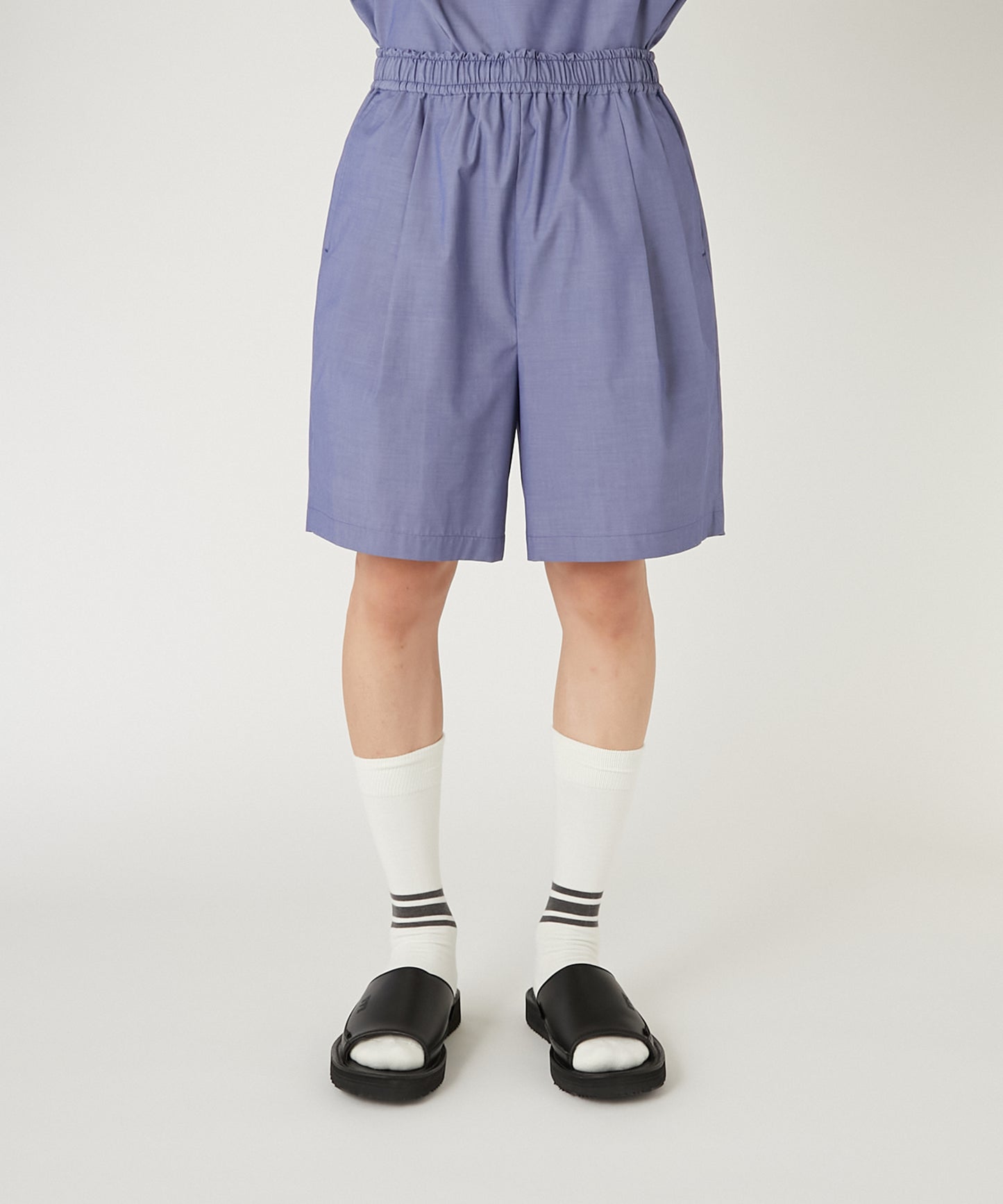 2TUCK EASY HALF PANTS