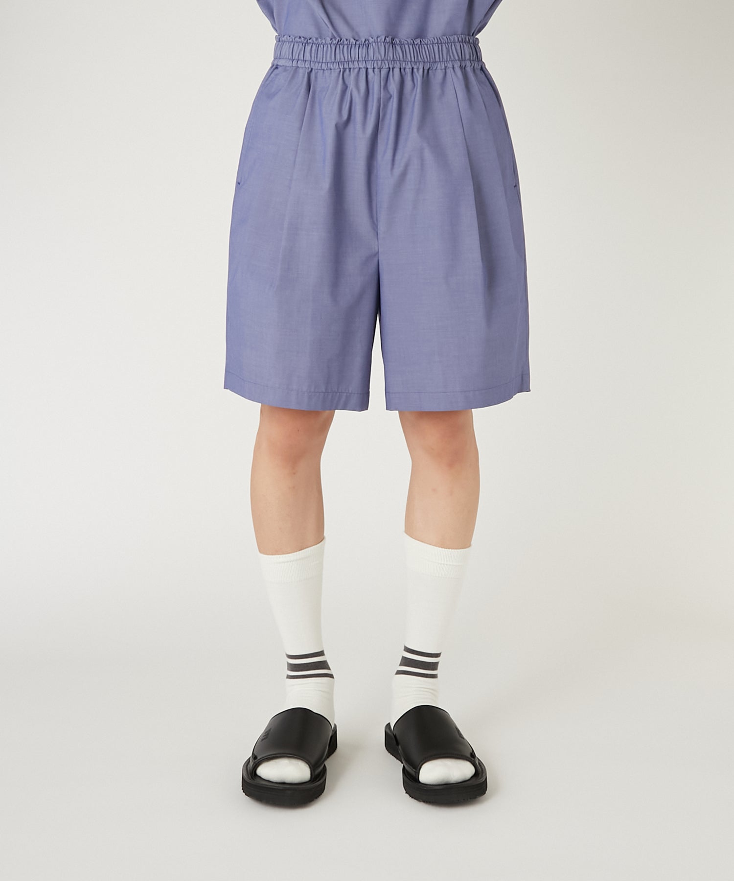 2TUCK EASY HALF PANTS