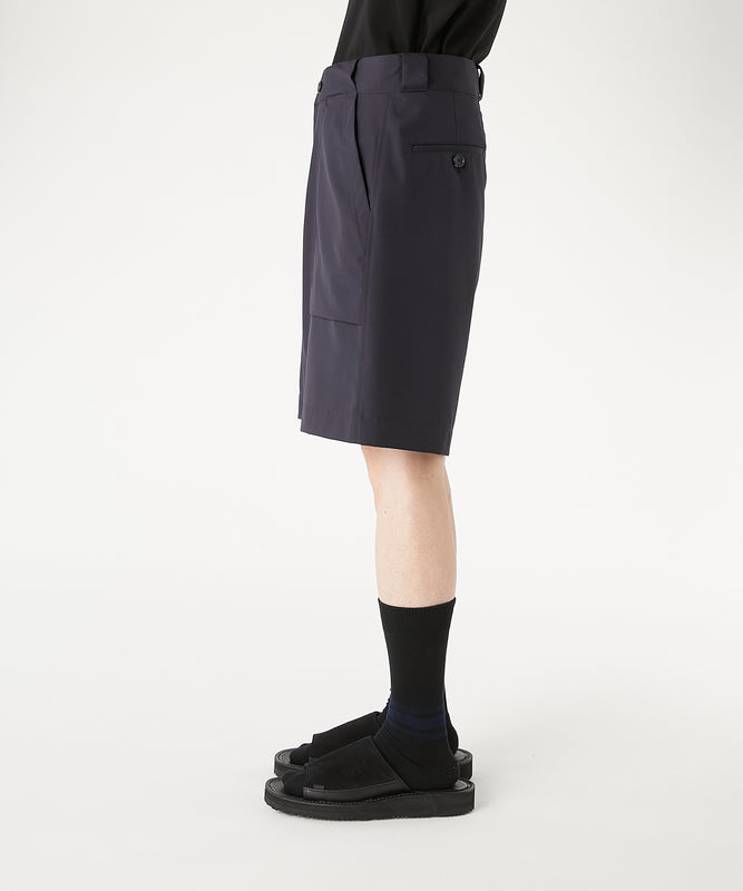 PATCH-POCKET HALF PANTS
