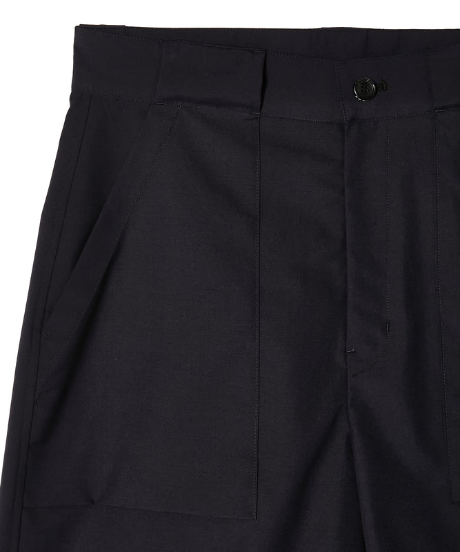 PATCH-POCKET HALF PANTS