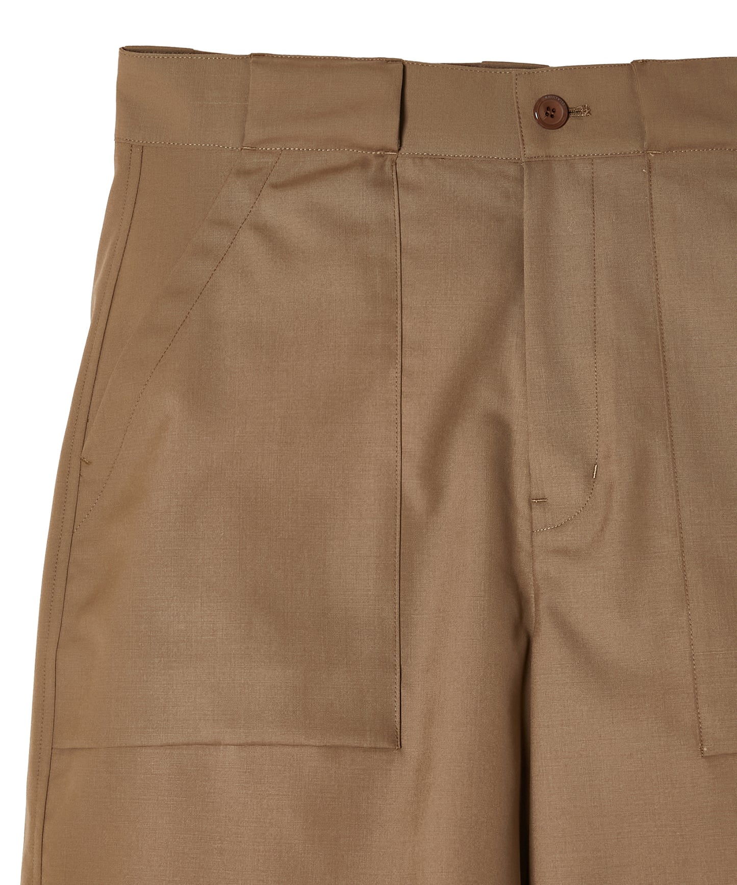 PATCH-POCKET HALF PANTS