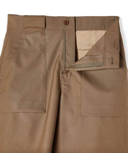 PATCH-POCKET HALF PANTS