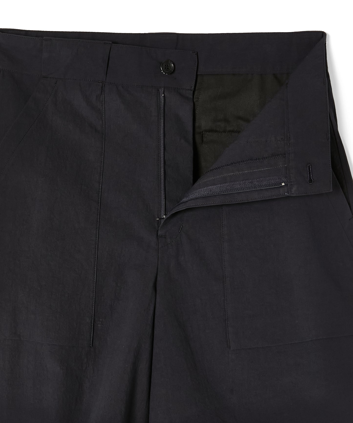 PATCH-POCKET HALF PANTS