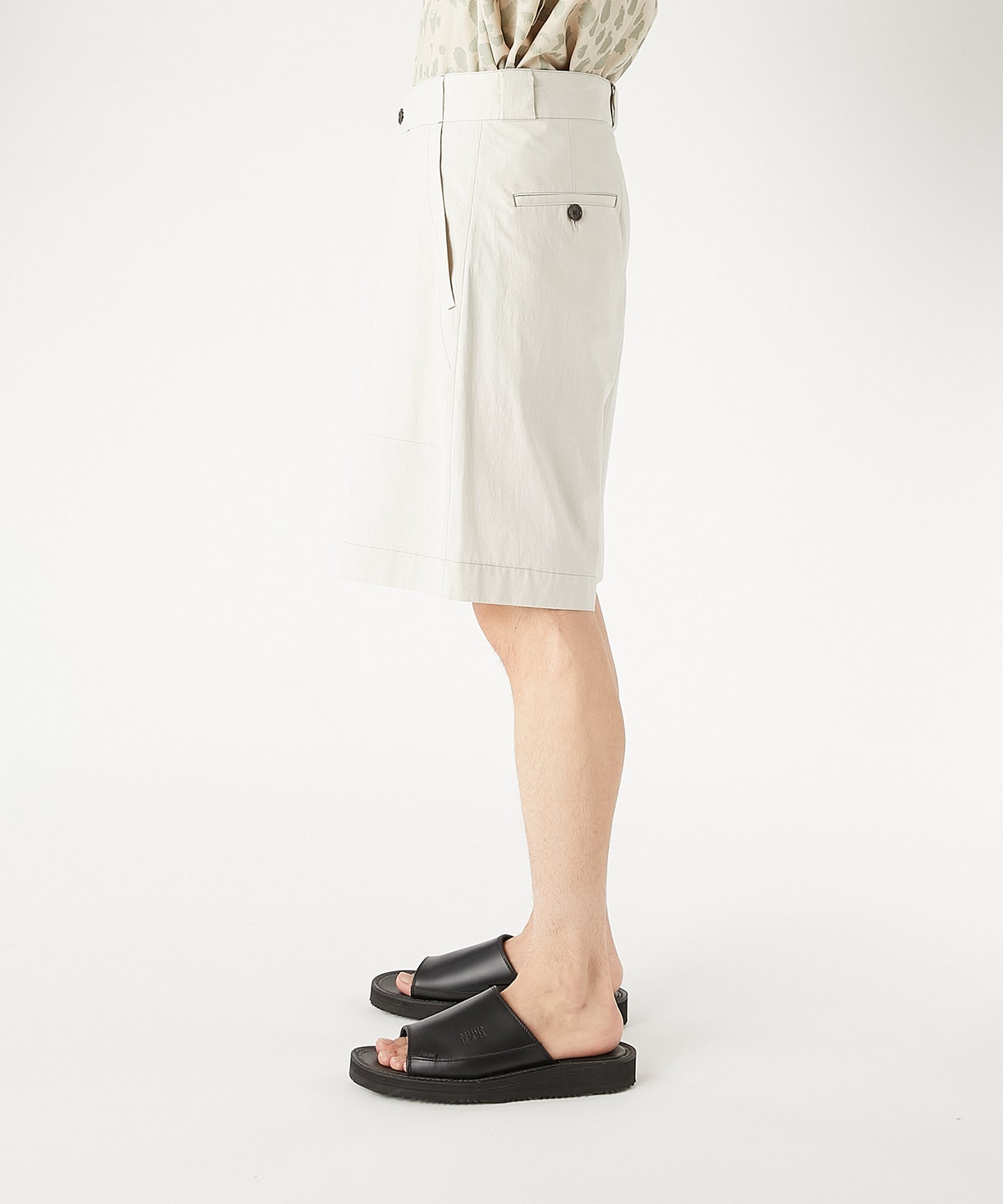PATCH-POCKET HALF PANTS