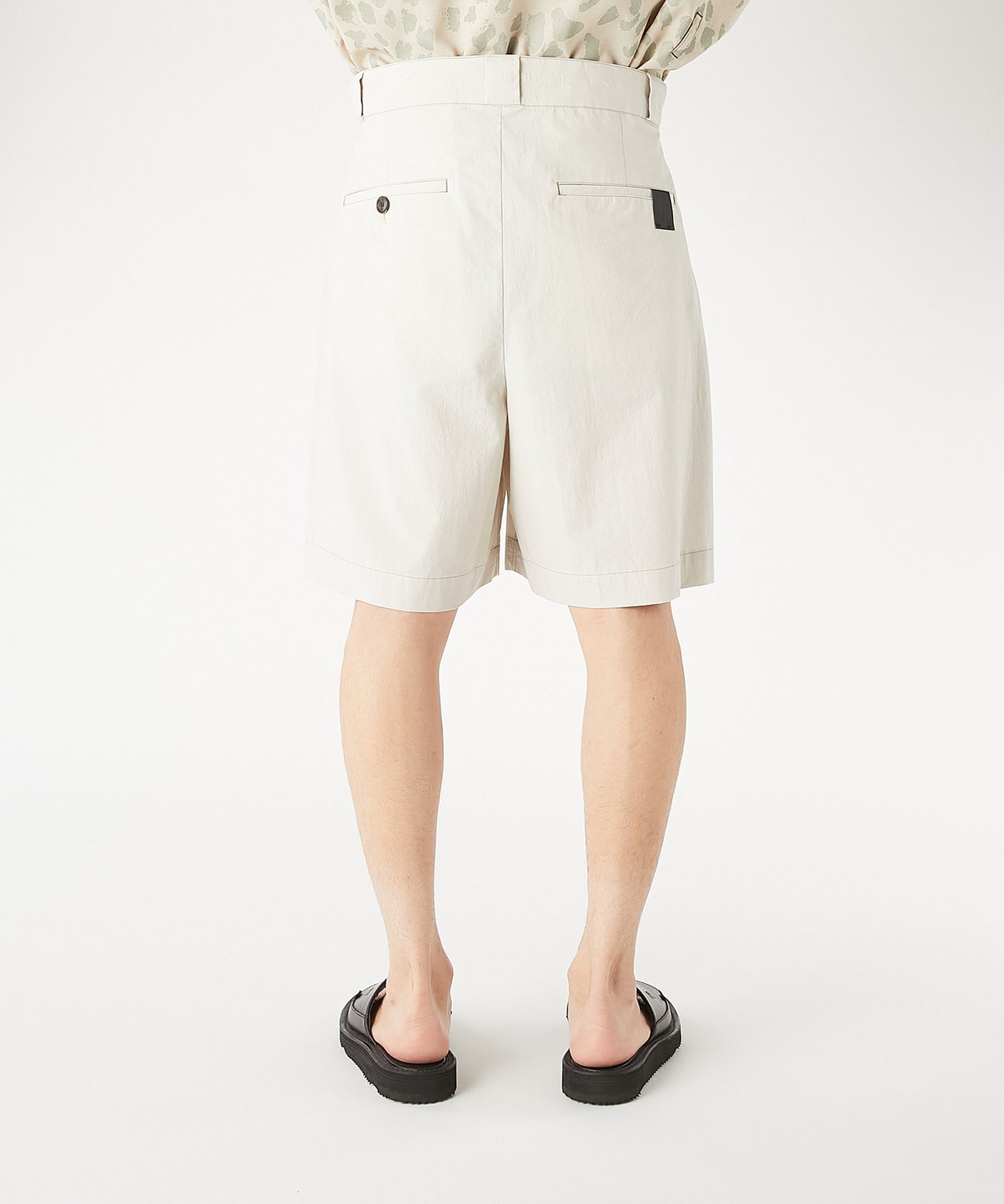 PATCH-POCKET HALF PANTS