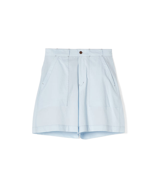 PATCH-POCKET HALF PANTS