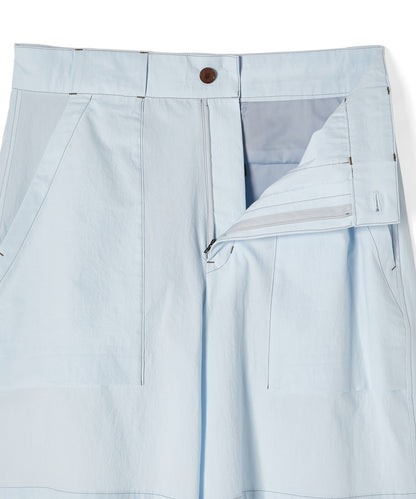 PATCH-POCKET HALF PANTS