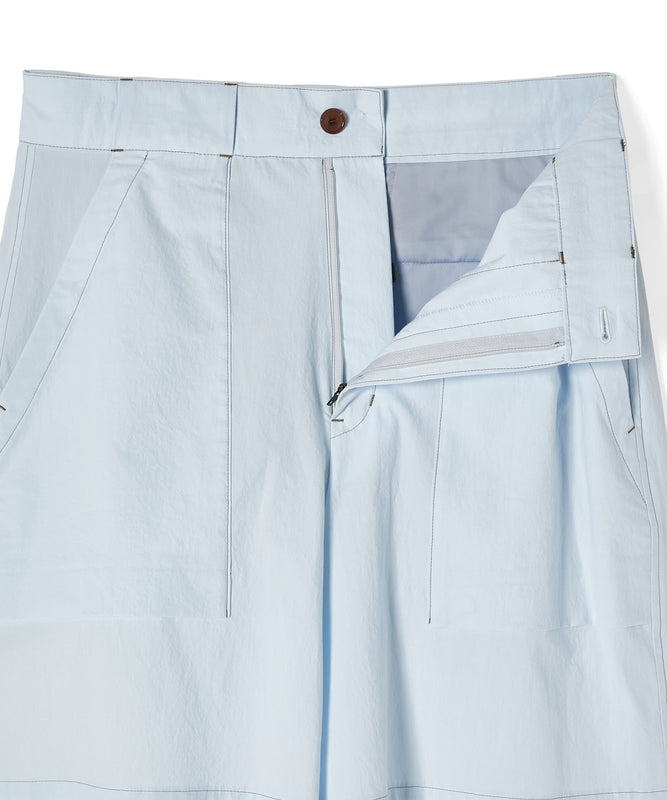 PATCH-POCKET HALF PANTS