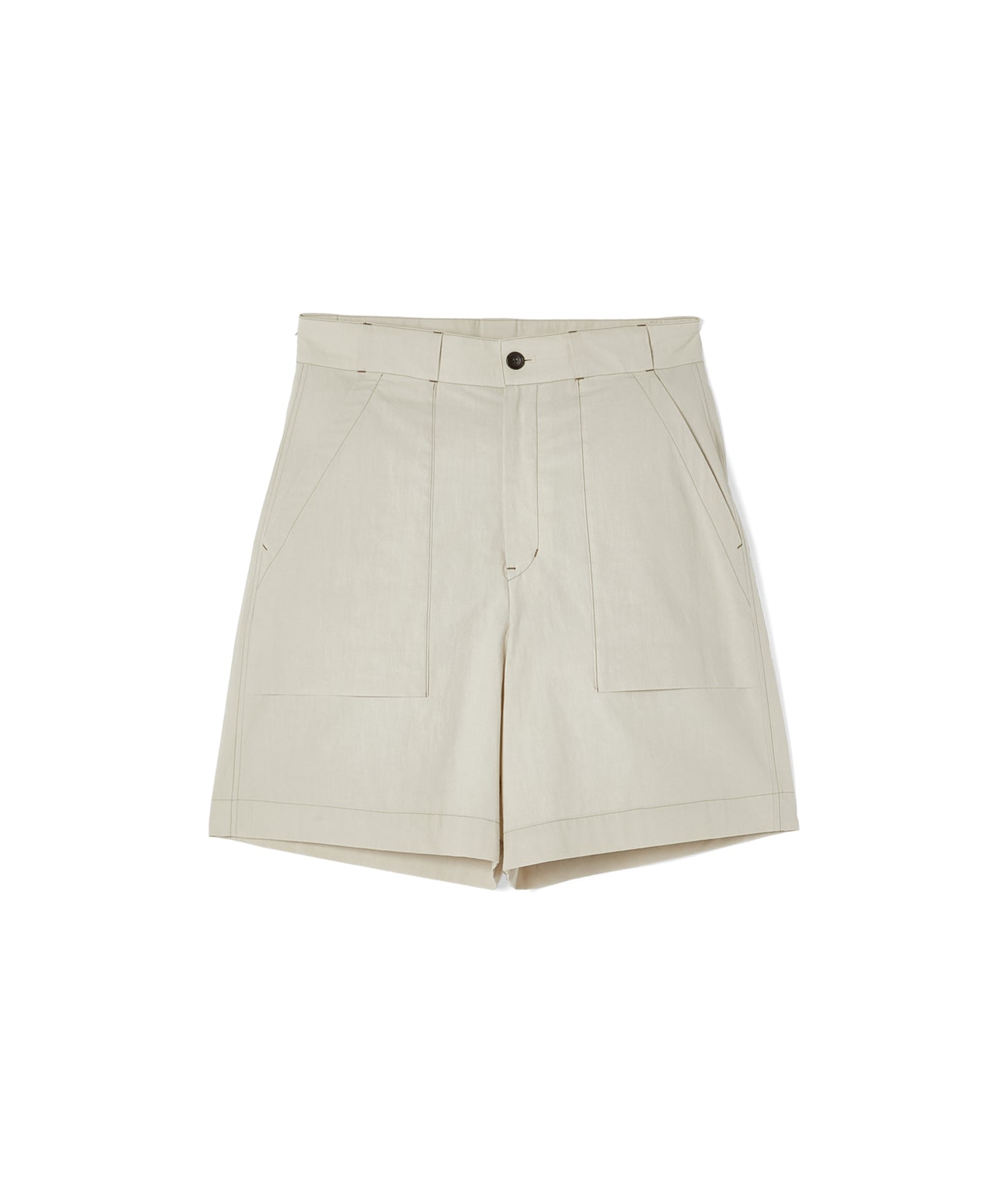 PATCH-POCKET HALF PANTS
