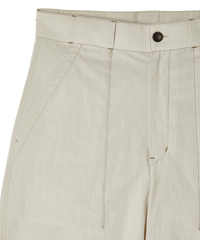 PATCH-POCKET HALF PANTS