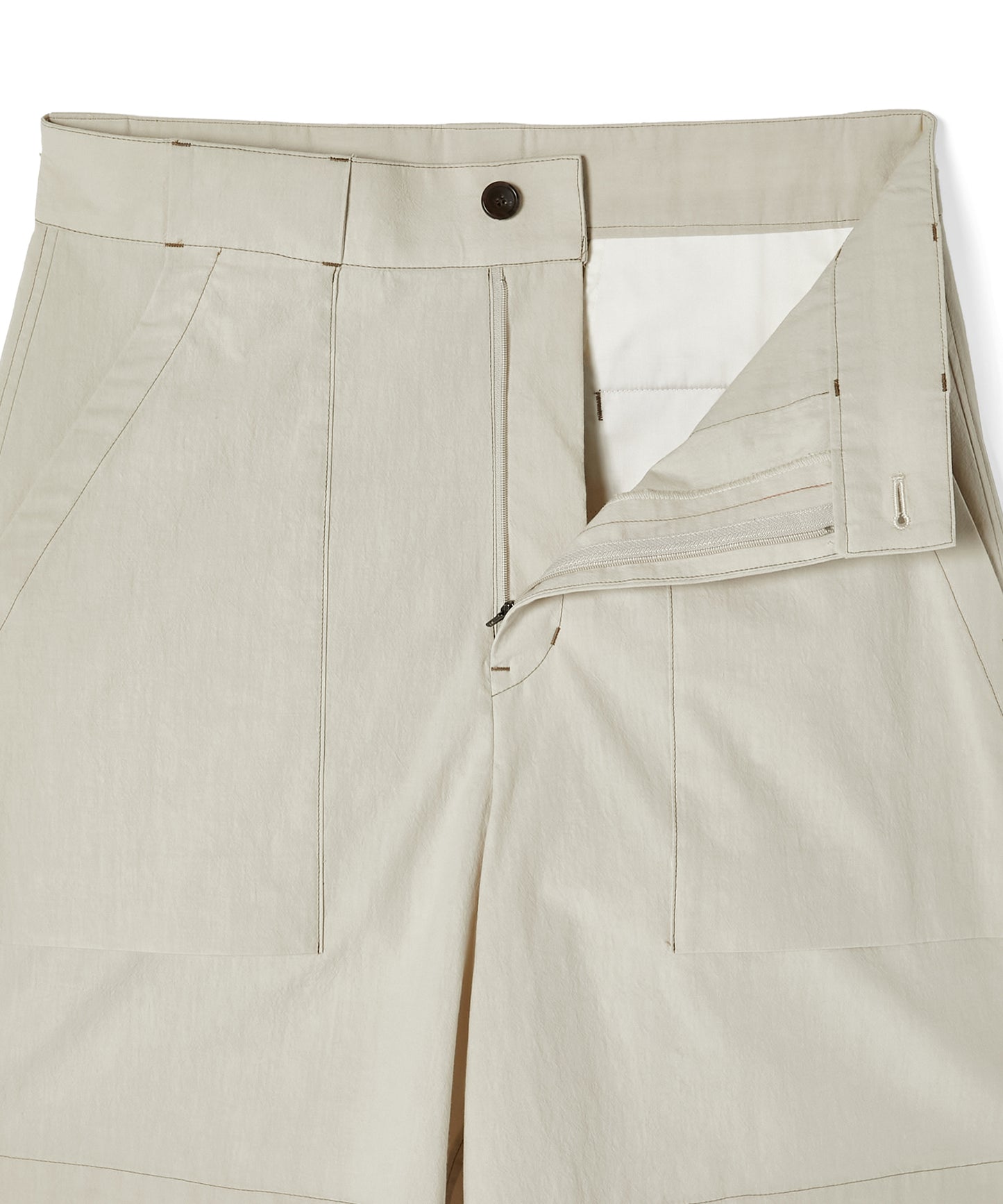 PATCH-POCKET HALF PANTS