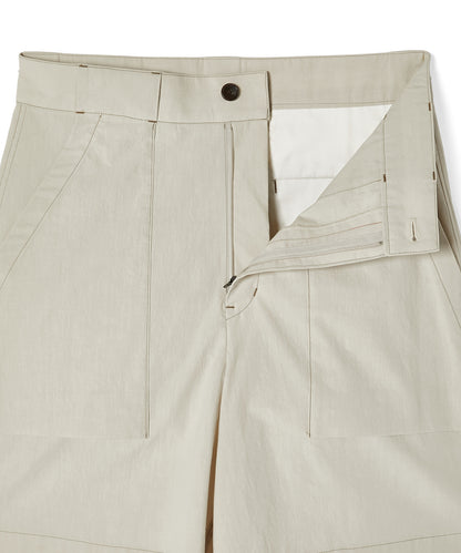PATCH-POCKET HALF PANTS