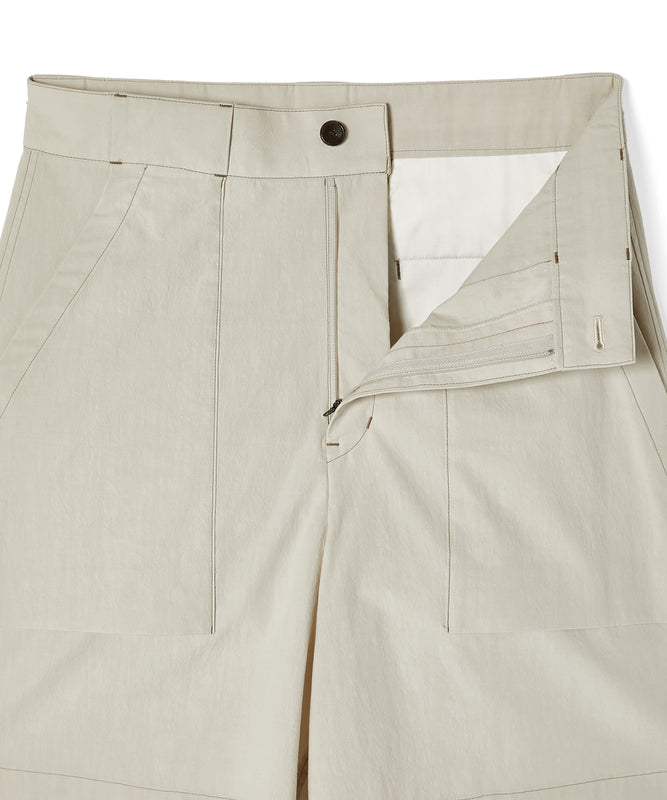PATCH-POCKET HALF PANTS