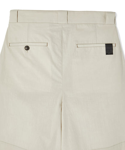 PATCH-POCKET HALF PANTS