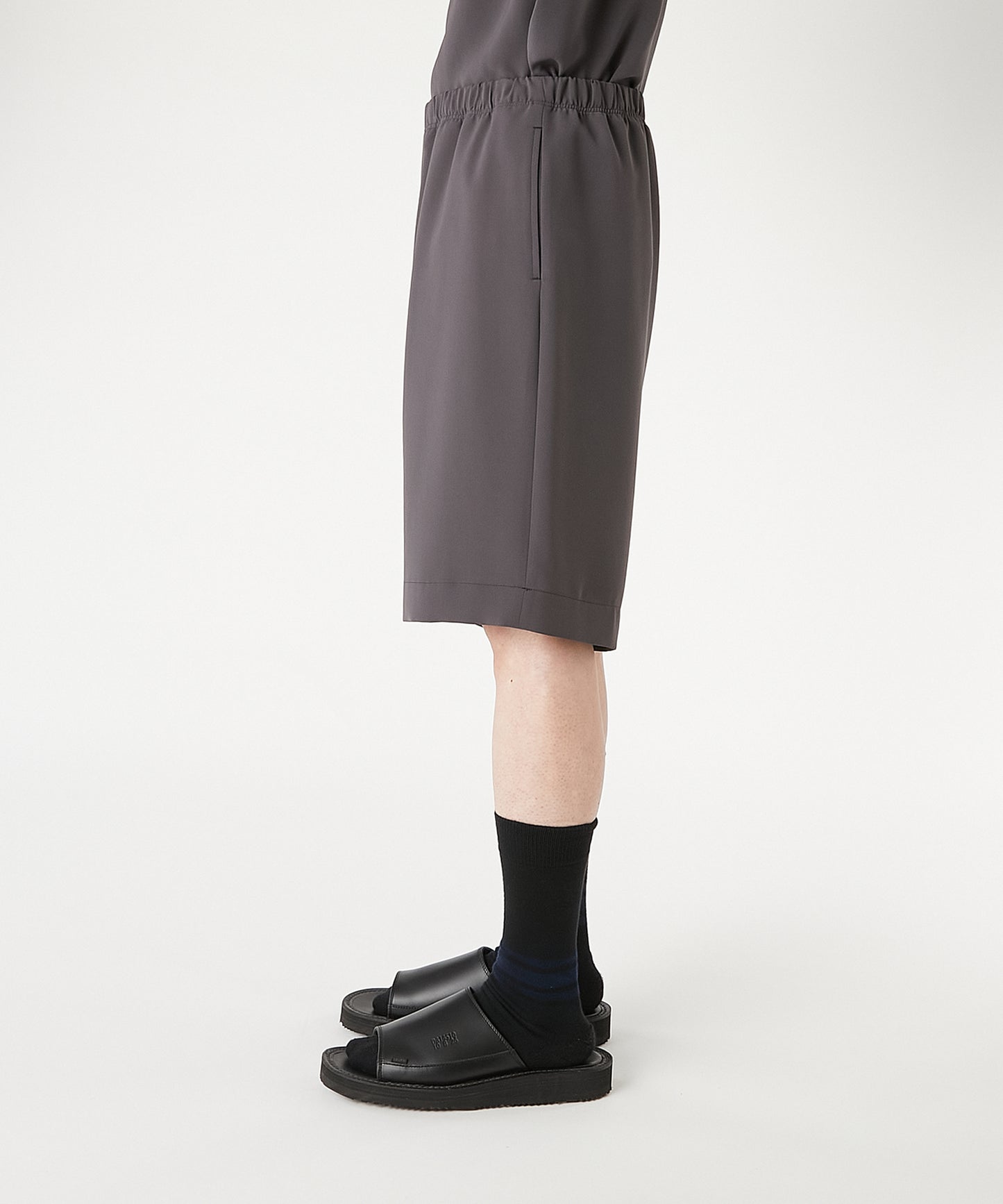 WEBBING BELT HALF PANTS
