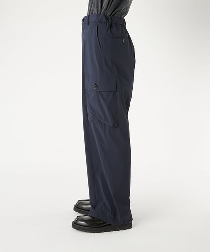 FLAP-POCKET WIDE TROUSERS