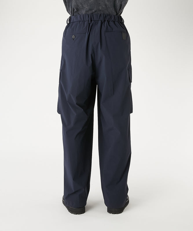 FLAP-POCKET WIDE TROUSERS
