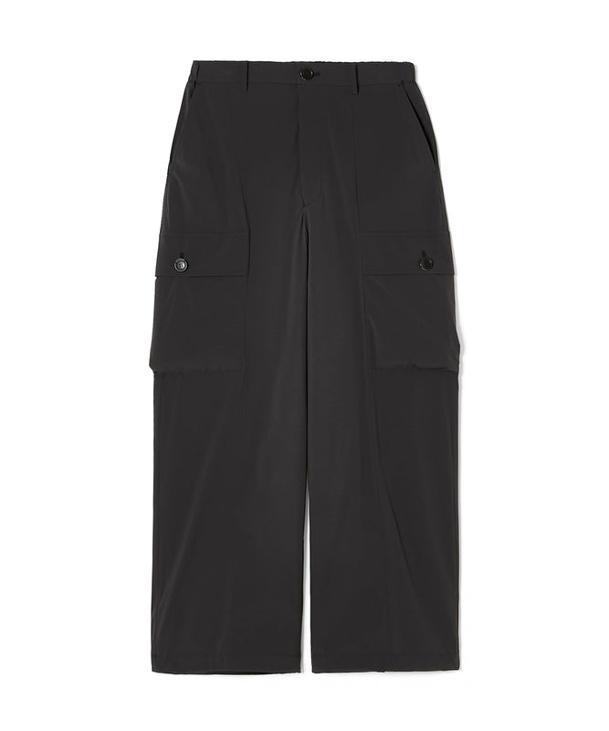 FLAP-POCKET WIDE TROUSERS