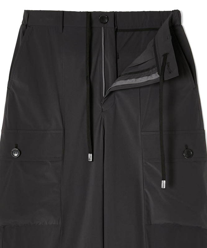 FLAP-POCKET WIDE TROUSERS