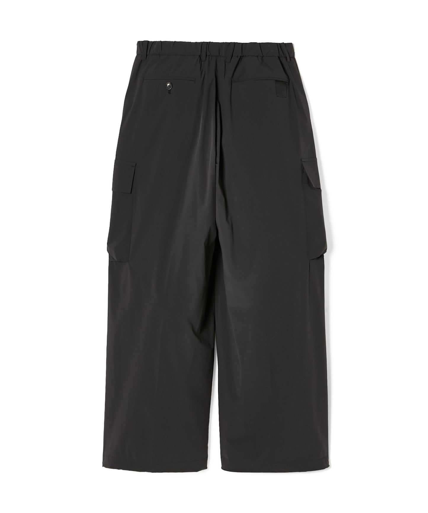 FLAP-POCKET WIDE TROUSERS