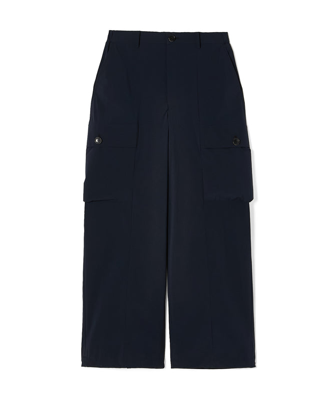 FLAP-POCKET WIDE TROUSERS