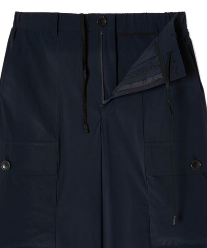FLAP-POCKET WIDE TROUSERS