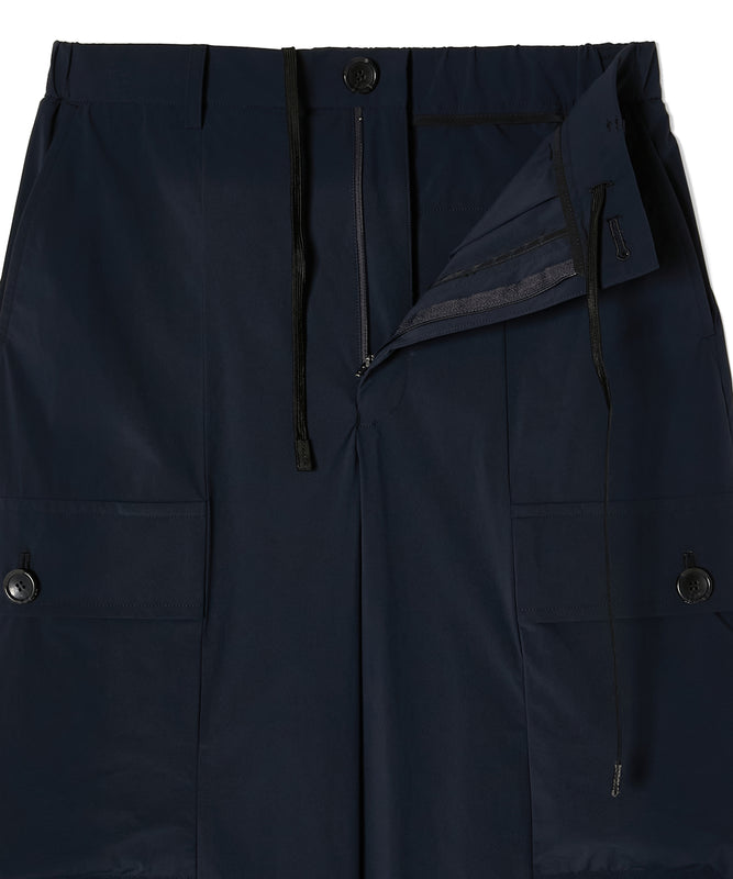 FLAP-POCKET WIDE TROUSERS